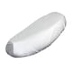 thumbnail image 1 of Funda de asiento de motocicleta, impermeable, elástica, para vehículos Plata M, 1 of 9