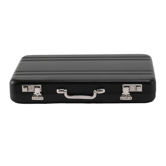 High Quality Aluminum Password Briefcase Black