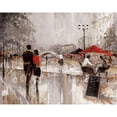 thumbnail image 3 of Manning, Ruane 18x15 Black Modern Framed Museum Art Print Titled - Riverwalk Charm, 3 of 5