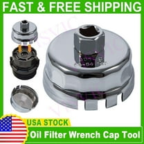64mm 14 flute Oil Filter Cap Removal Tool Cup Wrench for Toyota 1.8L engine