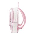 thumbnail image 4 of Eastsport Multi-Purpose Clear Backpack with Front Pocket, Adjustable Straps, Rose Sand, 4 of 7