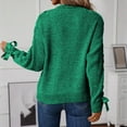 thumbnail image 2 of MESSUEN Pull Over Sweaters Womens Baggy Sweater Winter Sweaters for Women Winter Sweaters for Women Sweaters Ladies Sweaters Womens Fall Shirts Green L, 2 of 7