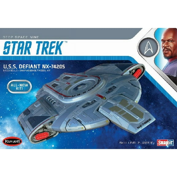 Auto World 1:1000 Scale Star Trek USS Defiant Snap Set
