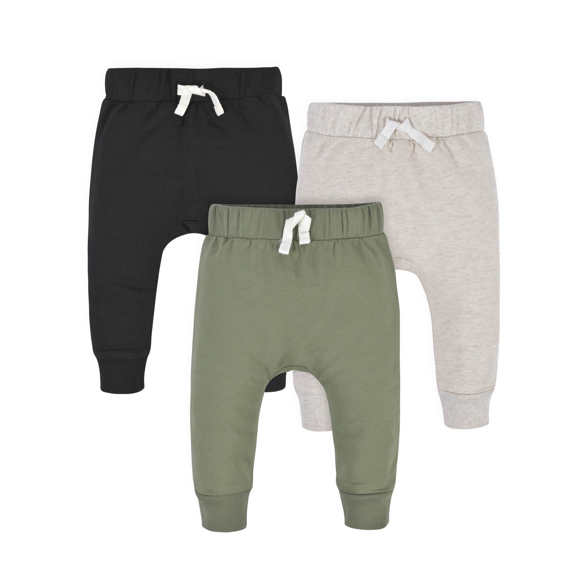 Gerber Baby & Toddler Boys Premium Jogger, 3-Pack, (NB - 5T)