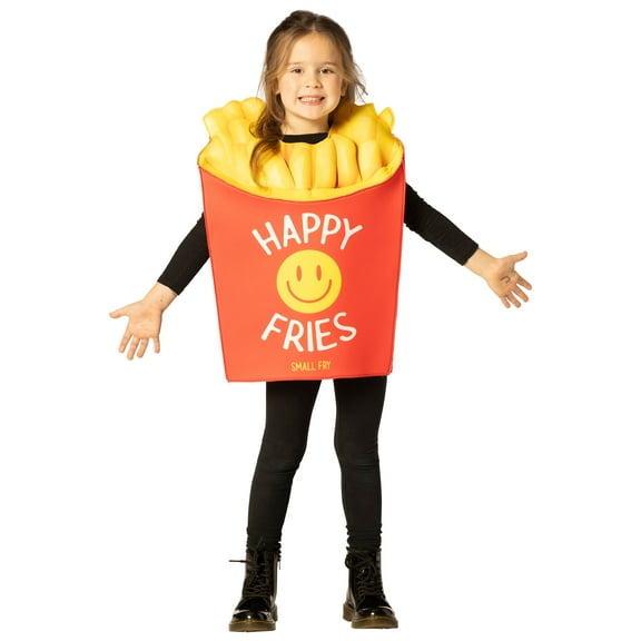Imposta Costumes French Fries Halloween Costume, Boys and Girls, Red, Child Size 3-6, 30039-36