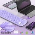 thumbnail image 5 of A3060 Wireless Keyboard and Mouse,84 Keys 2.4GHz Keyboard,Cat Mouse with 3 Adjustable DPI for PC, 5 of 5