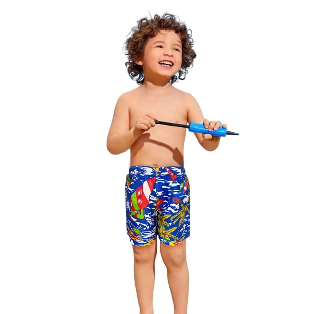 Short Duradero Niño Bermuda Casual Verano Playa Alberca Color