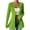 Green, variant on Women's Casual Open Front Sweater Long Sleeve Rib Knit Draped Cardigan Black,S