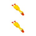 thumbnail image 1 of relayinert Interactive Dog Chew Toy Develop Intellectual Skills And Emotional Bonding Red bill duck 2Set, 1 of 6