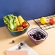 thumbnail image 4 of Wosthever 6X cesta de drenaje lavabo estante de almacenamiento carro fruta soporte apilable gran capacidad accesorios para el hogar Cocina y Comedor, 4 of 6