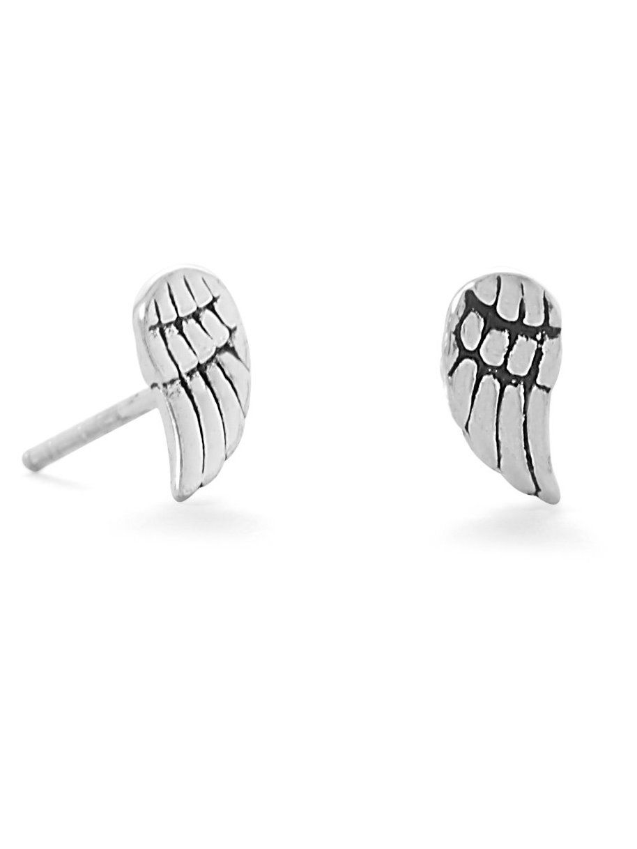 Wings silver earrings handmade boho wings earrings sterling silver earrings earring for woman wings wings jewelry wings design gift