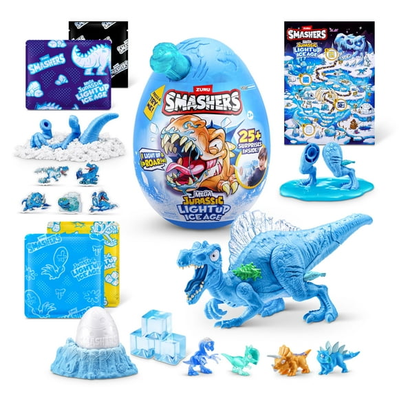 Figura de Juguete ZURU Smashers Jurassic Spinosaurus Luminoso