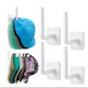 thumbnail image 1 of Soporte para gorra de béisbol (4 piezas), gancho adhesivo para pared, 1 of 5