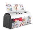 thumbnail image 3 of KLL Summer Gnome Pattern Mailbox Covers,Magnetic Mailbox Waterproof Post Box Cover Post Letter Box Cover Decorations Standard Size-21x18 in, 3 of 8