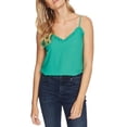 thumbnail image 3 of 1. STATE Womens Yellow Sleeveless V Neck Tank Top Size: S, 3 of 7