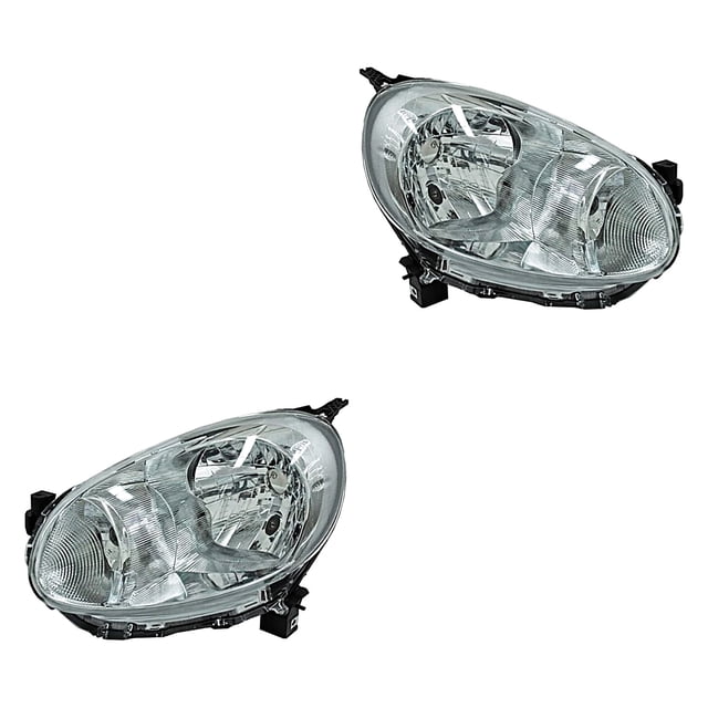 Par de Faros TYC 3011497553140109 Izquierdo 3011497544140108 Derecho March 2012 A 2020 Nissan