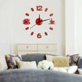 thumbnail image 3 of Diy 3D acrílico taza de café espejo reloj pegatina pared espejo calcomanías extraíble decoración del hogar papel tapiz Kearding JJ14827-02B, 3 of 3