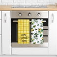 thumbnail image 3 of Watercolor Lemon Olive Kitchen Dish Towel 18 x 26 Inch Set of 2, Spring Summer Yellow Lemon Tea Towels Dish Cloth for Cooking Baking, 3 of 6