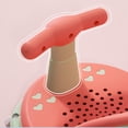 thumbnail image 3 of Asiento de baño antideslizante Asiento de bañera cómodo Asiento de baño para ños pequeños Bebé Naranja CUTICAT Asiento de baño, 3 of 8