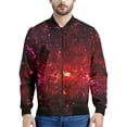 thumbnail image 4 of Chaqueta con estampado 3D de universo colorido para hombre, chaqueta con cremallera y espacio galáctico, abrigo informal holgado, sudadera con cremallera para primavera y otoño, 4 of 5