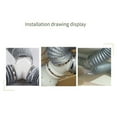 Pvc Y Shape Ducting Splitter Connector For Extractor Fans Range Hood