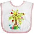 thumbnail image 3 of Inktastic Christmas Palm Tree with Presents Boys or Girls Baby Bib, 3 of 4
