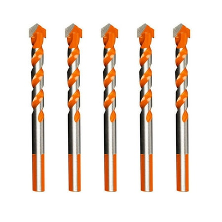 

Thinsont Drill Bit Alloy High Hardness Triangular Handle Not Easy to Break Fast Pointy Easy to Locate Drilling Tools Plastic Glass 12mm 1 Piece