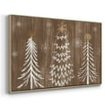 thumbnail image 4 of Barnwood Wonderland Collection A - Framed Gallery Wrapped Holiday Canvas - 27 x 41 - Natural Wood Frame, 4 of 9