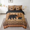 thumbnail image 2 of Castle Fairy Teens Safari Bears Twin Bedding Sets,Tribal Aztec Bedding Comforter Set, 2 of 8