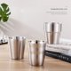 thumbnail image 4 of Double Wall Stainless Steel Coffee Mug Portable Cup Bilayer Coffee Milk Tea Lemon, 4 of 5