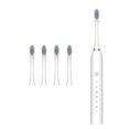 thumbnail image 1 of CHAO Cepillo de dientes eléctrico sónico, 6 modos, limpieza profunda, impermeable, portátil, para viajes, para adultos, con 4 cabezales de repuesto, 1 of 1