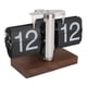 thumbnail image 1 of Reloj de escritorio con tapa ANGGREK Base de madera Acero inoxidable PVC, 1 of 7