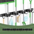 thumbnail image 2 of Hearth & Gear Holder Wall Mount With 4 Racks 5 Hooks Hanger Organizer For Laundry Room Garage Home 1pc Blanket Ladder Cowboy Hat Hooks for Wall Ceiling Hooks for Stainless Steel Hooks Ceiling Hooks, 2 of 7