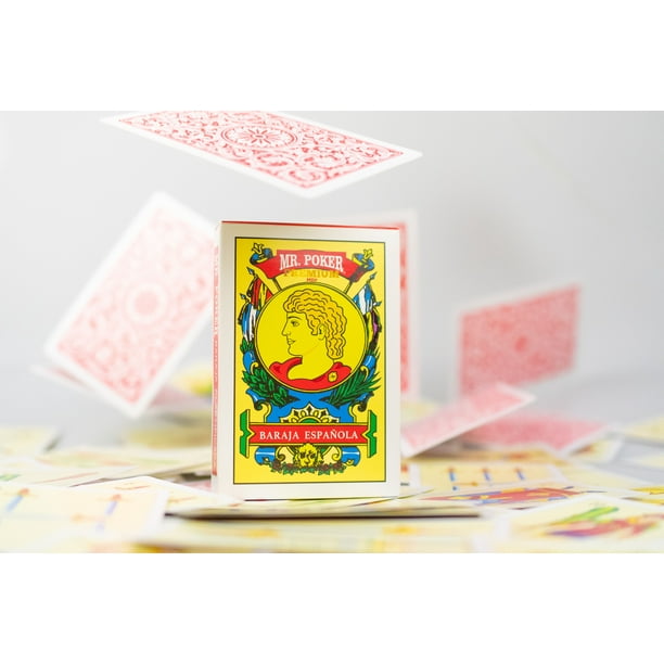 Baraja Española Plastificada Poker Mazos Bodega Aurrera en