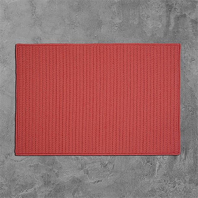 Colonial Mills H104R036X036S 3 ft. Simply Home Solid Square Rug, Terracotta
