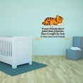 thumbnail image 1 of New Friends Tiger Animal Life Quote Cartoon Quotes Decors Wall Sticker Art Design Decal for Girls Boys Kids Room Bedroom Nursery Kindergarten Home Decor Stickers Wall Art Vinyl Decoration (8x10 inch), 1 of 2