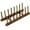 Brown 8, variant on Bamboo Wooden Dish Rack Plates Holder Dish Dryer Kitchen Storage Cabinet Organizer For Dish / Plate / Bowl / Cup / Pot Lid / Cutting Board
