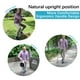 thumbnail image 3 of Bastón plegable portátil Honmido ajustable con asiento que ofrece durabilidad al caminar y comodidad al sentarse. Bastón de aleación con muletas, antideslizante y ligero para personas mayores (negro)., 3 of 5