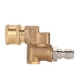 thumbnail image 1 of Acoplador Pivotante De Conexión Rápida, Boquilla De Lavado A Presión Ajustable De 4500 Psi Con Adaptador De Latón Para Herramientas Limpias, Suministros De Jardín, Acopladores, 1 of 7