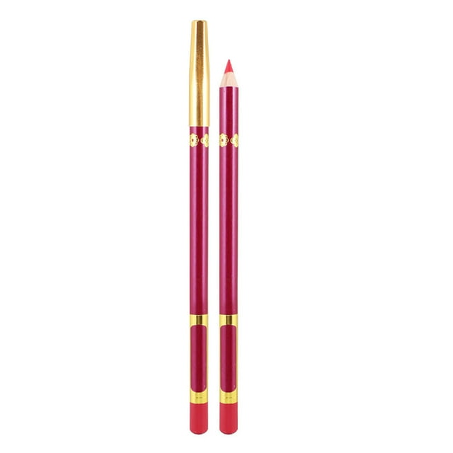 Crayon à Lèvres Traceur pour les Lèvres Maquillage Colle Antiadhésive Facile à Appliquer Imperméable Longue Tenue Rouge à Lèvres Durable Couleur Nude Velours Facile à Transporter