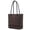 Coffee, variant on Woven Tote Bags for Women Medium Purses and Handbags, Black