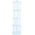 thumbnail image 1 of 4 Layers Mesh Folding Kids Toys Storage Rack Hanging Basket Sundries Organizer, 1 of 10