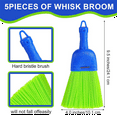 thumbnail image 1 of 5 Pcs Whisk Broom -Fiber Handheld Brush Hand Broom Outdoor Broom, 1 of 6