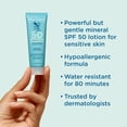 thumbnail image 3 of Loción solar mineral Blue Lizard SPF 50 30 ml, paquete de 24, 3 of 8