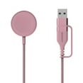 thumbnail image 3 of Liquipel Powertek Nylon Braided Watch Charger - Pink, 3 of 6