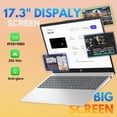 thumbnail image 4 of HP 17.3" FHD AI PC Laptop, AMD Ryzen 5 7430U, 20GB RAM, 512GB SSD, Windows 11 Pro, Silver, 4 of 8