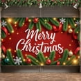 thumbnail image 2 of Festive Theme Merry Christmas Decorative Holiday Decoration Banner for Holiday Party Celebration Indoor Decoration Seasonal Event, 2 of 3