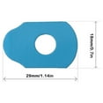 thumbnail image 3 of Sonducket Almohadillas de bloqueo, borde de anteojos, adhesivo antideslizante para cinta de procesamiento de lentes, piezas de accesorios azules, Cadenas y cordones para anteojos, 3 of 6