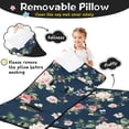 thumbnail image 3 of Pioneer Flower Floral Print Pattern Toddler Nap Mats for Kids Preschool,Sleeping Mat Bag or Kids,Toddler Sleeping Bag,Toddler Nap Mat or Daycare, 3 of 6