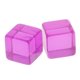 thumbnail image 5 of 25 Piezas D6 Dados en Blanco Transparentes Púrpura Transparente, 5 of 7